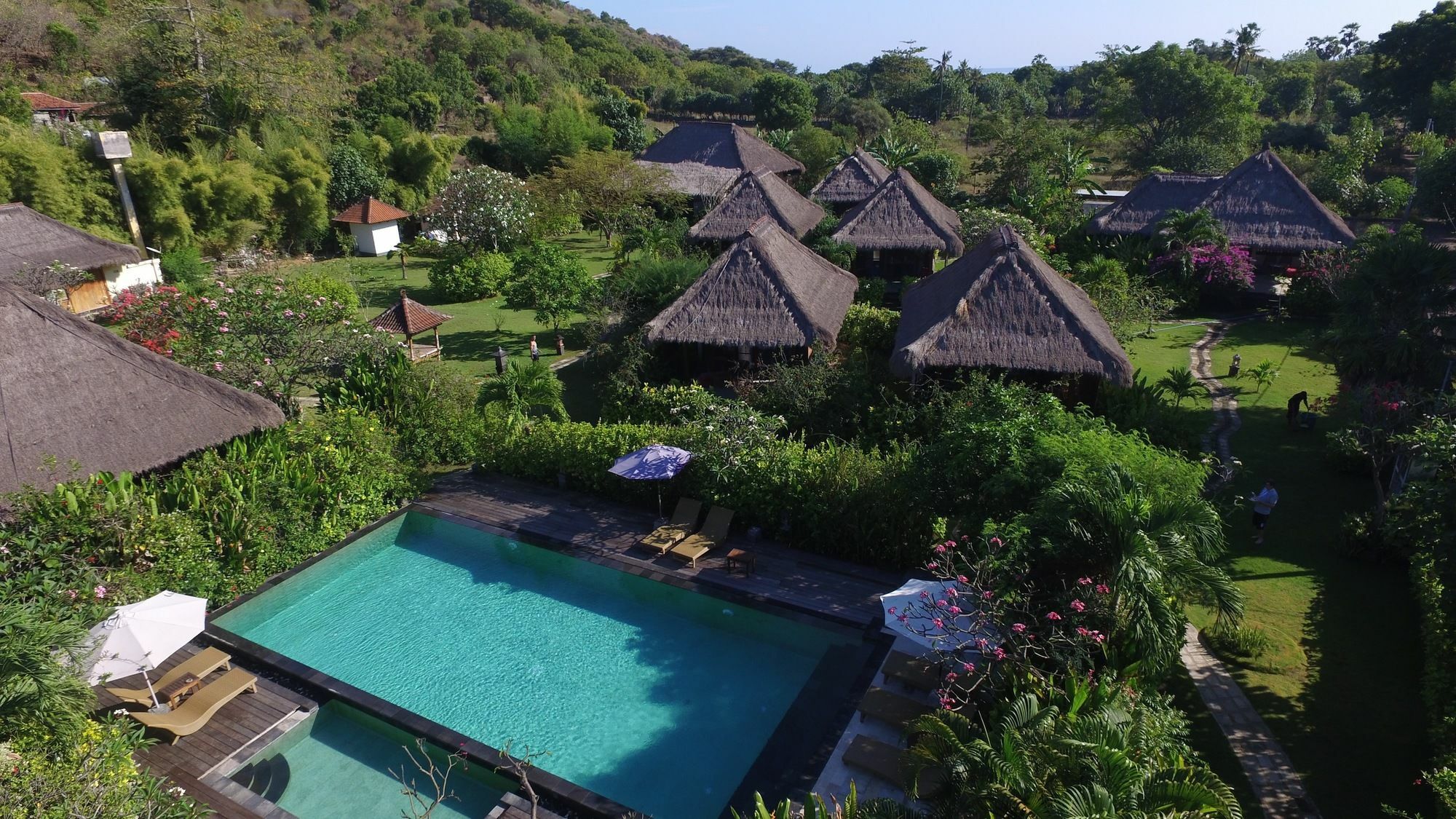 Sunia Loka Bungalows & Dive Center Pemuteran Extérieur photo